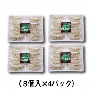 グランプリ受賞【魔法のレストランで紹介】京都ぽーく入り にしき餃子(8個入×4パック)
