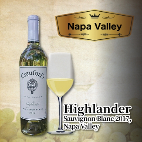 〈源氏蔵〉Highlander/Sauvignon Blanc 2017, Napa Valley/CrauforD　(750ml)
